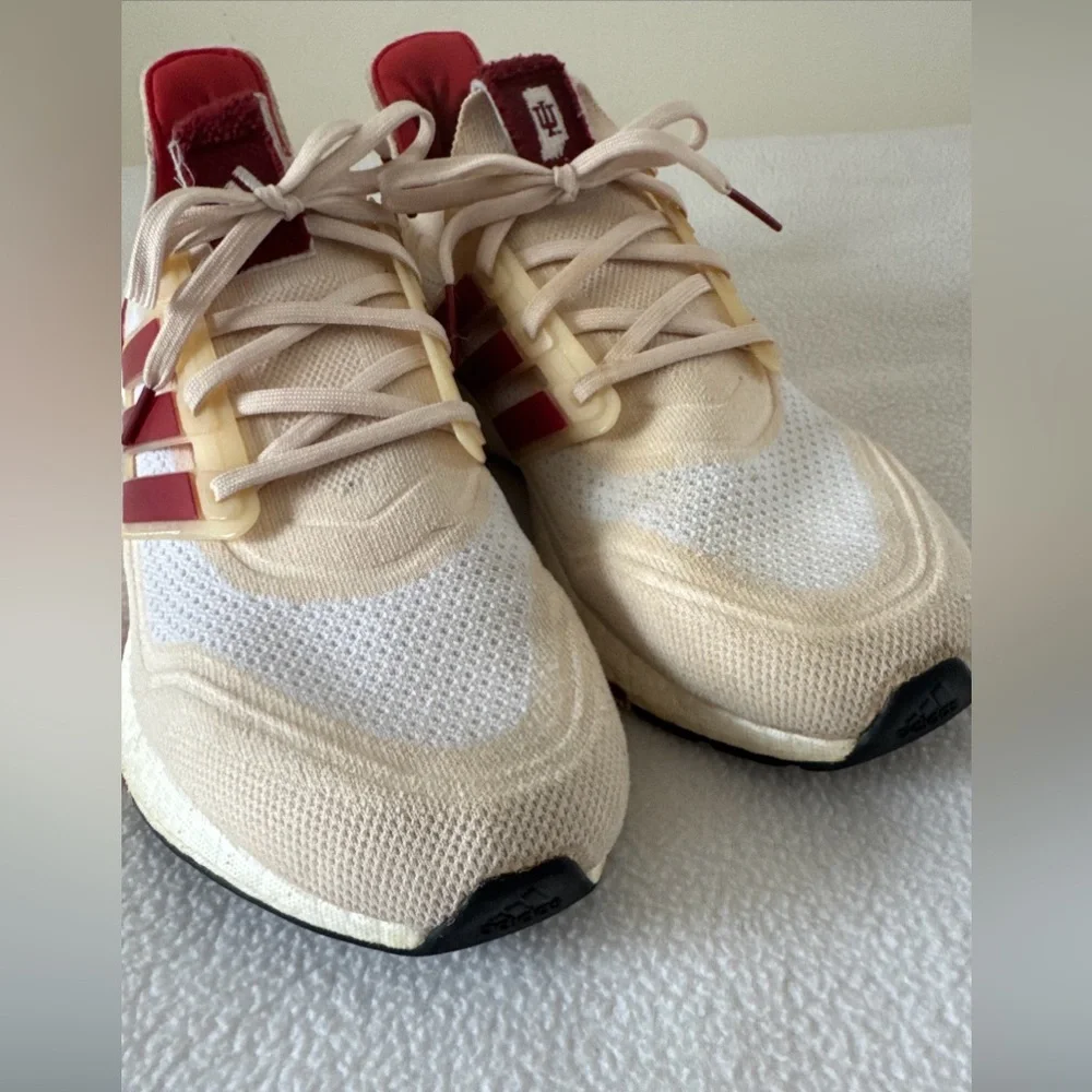 Adidas UltraBoost 21 'NCAA Pack Indiana' IU shoes size 12